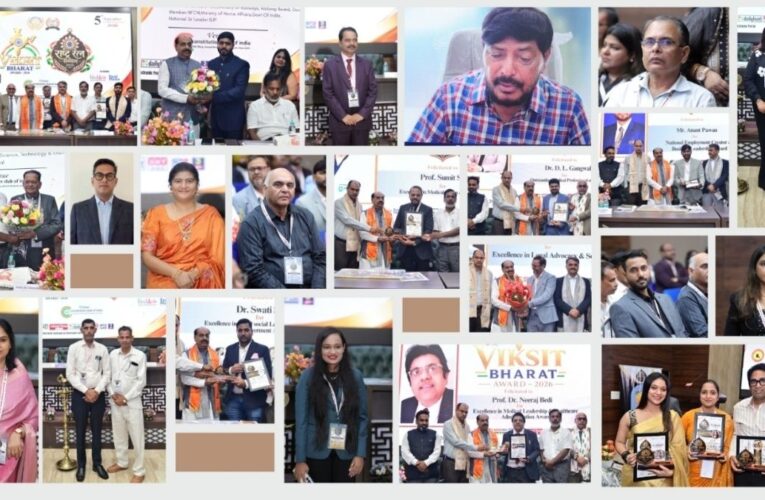 Leaders, professionals honoured at Viksit Bharat Award 2026 and Rashtra Ratna Samman 2026
