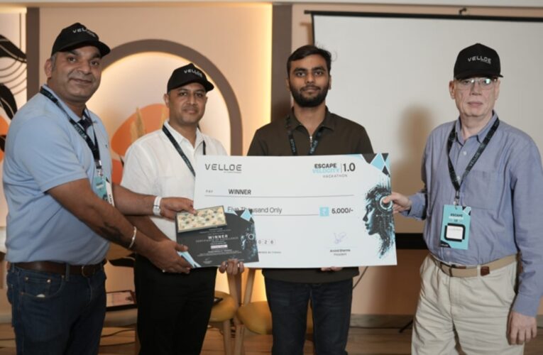 VELLOE – An EVOCS Company Concludes Escape Velocity 1.0 – AI Hackathon, Creating a New Pathway from Campus to Industry in the Age of Artificial Intelligence