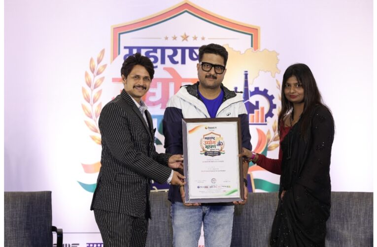 ARSHGROW Private Limited Recognized as the Most Trusted Financial Service Provider at Maharashtra Udyog Bhushan Puraskar 2026