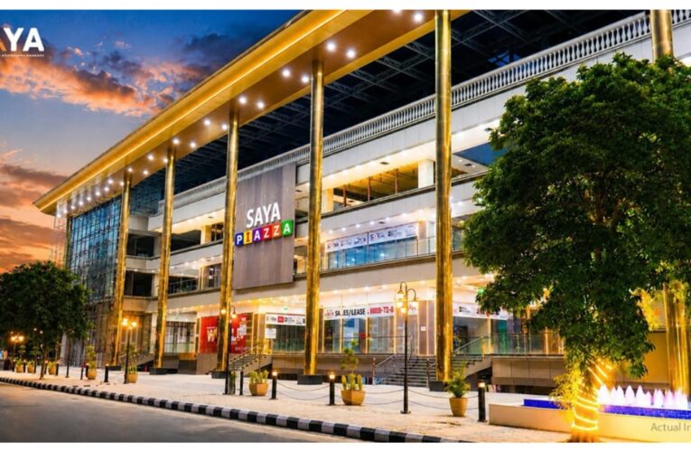 Saya Group Leases 55,000 Sq. Ft. to Leading Fitness, Gaming, F&B and Lifestyle Brands at Saya Piazza, Jaypee Wish town, Noida