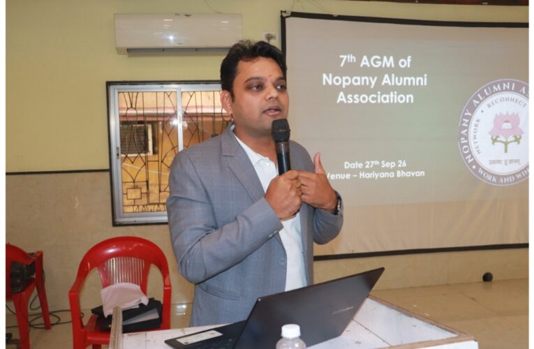 Shyam Agarwal Elected President of Nopany Alumni Association; New Leadership Team Takes Charge