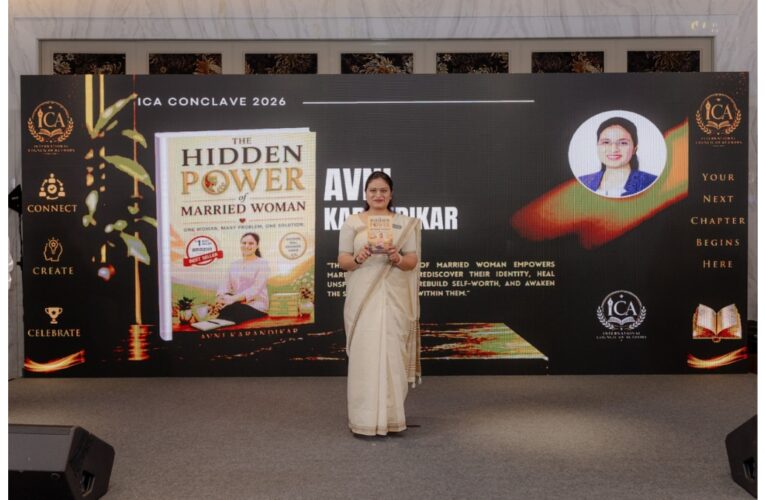 Ms. Avni Atharva Karandikar Launched The Hidden Power of Married Woman at ICA Conclave 2026