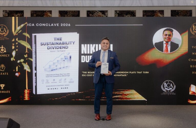 Nikunj Dube Explores the Business Value of Sustainability in Debut Book ‘The Sustainability Dividend’