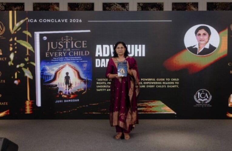 Adv. Juhi Damodar Launched ‘Justice for Every Child’ to Bring Child Protection into Focus at ICA Conclave 2026