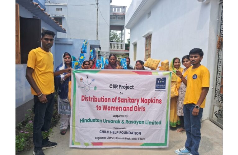 Child Help Foundation Conducted Menstrual Health Programme Across India