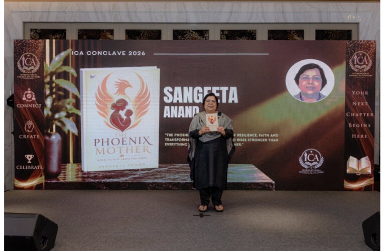 From the Ashes to a New Beginning: Ms. Sangeeta Anand Launches The Book Phoenix Mother at ICA Conclave 2026