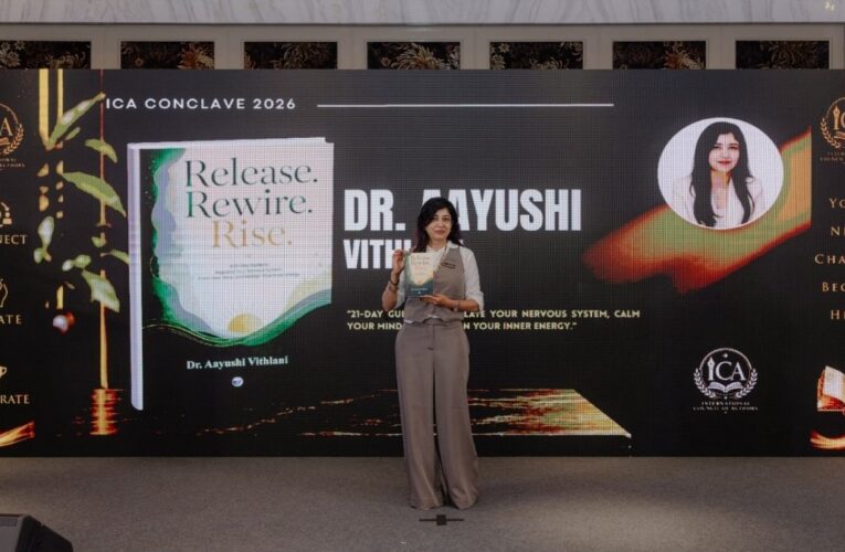 Dr. Aayushi Vithlani Unveils ‘Rewire, Rise’ at ICA Conclave 2026 in Goa